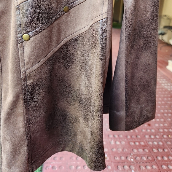 Allison Daley Jacket, two-toned Brown, size 12, Jacket - Picture 4 of 9